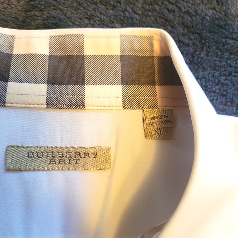 Burberry Brit White Dress Shirt